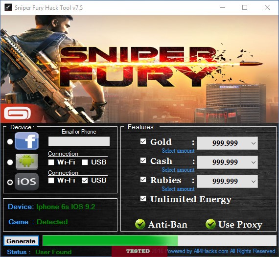 sniper fury trainer 3.2.0